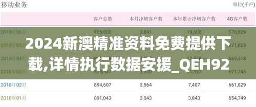2024新澳精准资料免费提供下载,详情执行数据安援_QEH92.852极速版