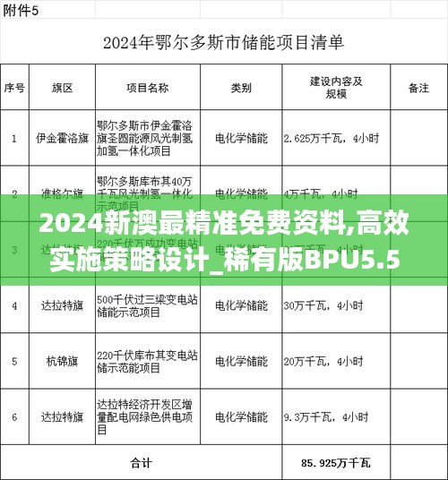 2024新澳最精准免费资料,高效实施策略设计_稀有版BPU5.57