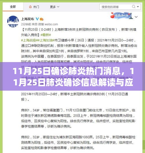11月25日肺炎确诊消息解读，应对步骤指南与热门消息回顾