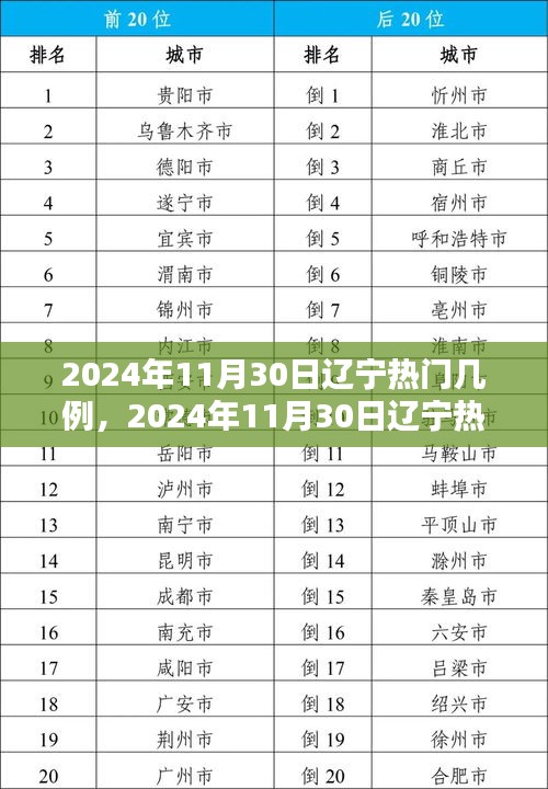 2024年11月30日辽宁热门病例解析与深度探讨