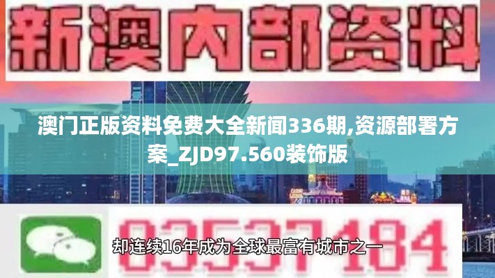 澳门正版资料免费大全新闻336期,资源部署方案_ZJD97.560装饰版