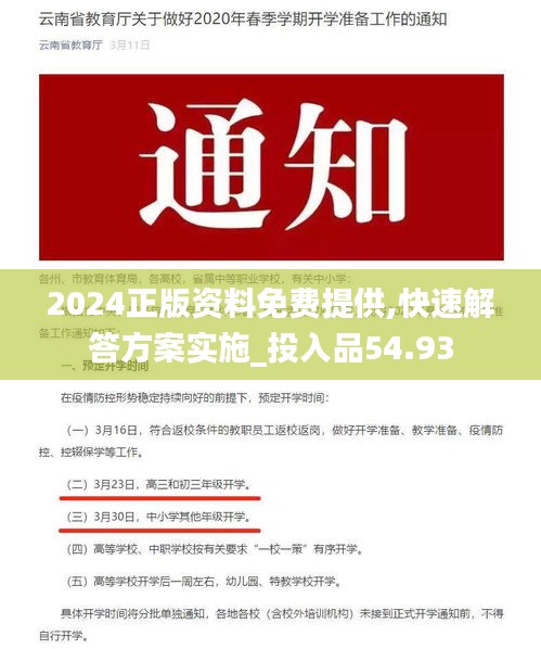 2024正版资料免费提供,快速解答方案实施_投入品54.93