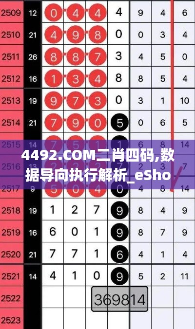 4492.COM二肖四码,数据导向执行解析_eShop38.643