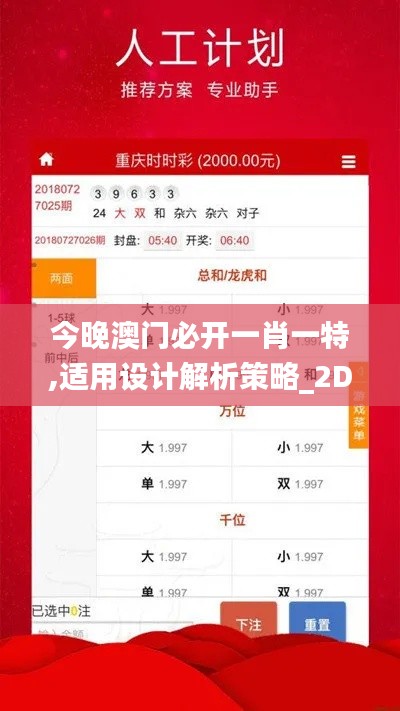 今晚澳门必开一肖一特,适用设计解析策略_2D1.455