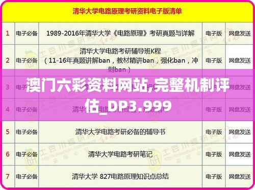 澳门六彩资料网站,完整机制评估_DP3.999