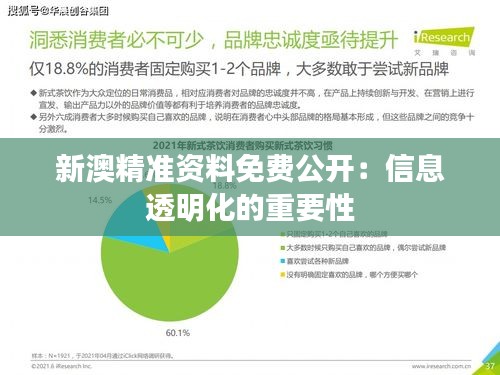 新澳精准资料免费公开：信息透明化的重要性