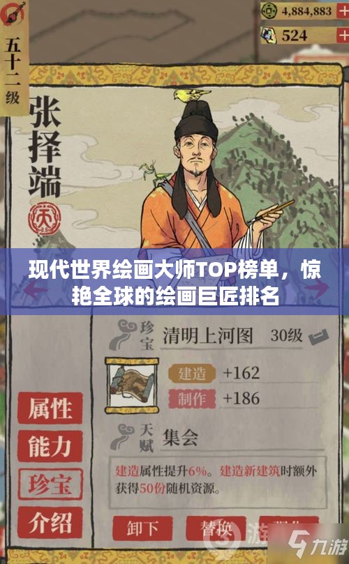 现代世界绘画大师TOP榜单，惊艳全球的绘画巨匠排名