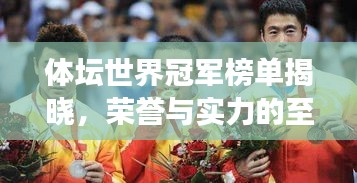 体坛世界冠军榜单揭晓，荣誉与实力的至高见证！