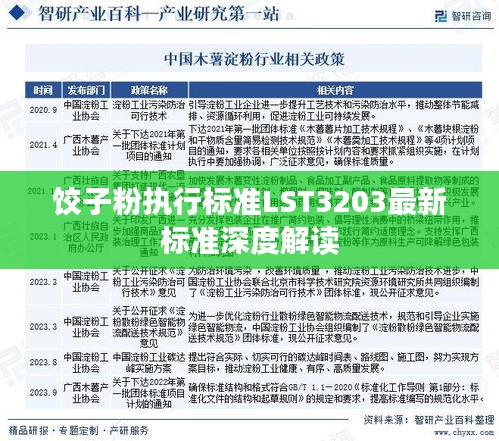 饺子粉执行标准LST3203最新标准深度解读