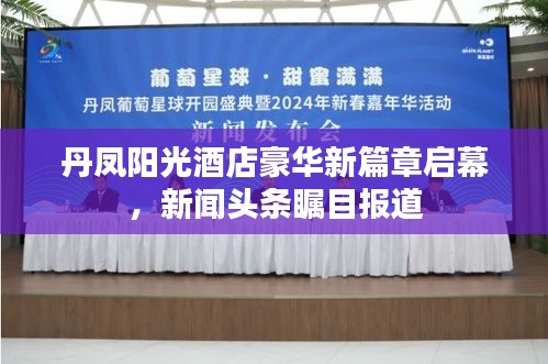 丹凤阳光酒店豪华新篇章启幕，新闻头条瞩目报道