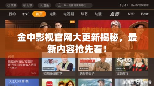 金中影视官网大更新揭秘，最新内容抢先看！