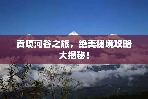贡嘎河谷之旅，绝美秘境攻略大揭秘！