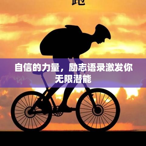 自信的力量，励志语录激发你无限潜能